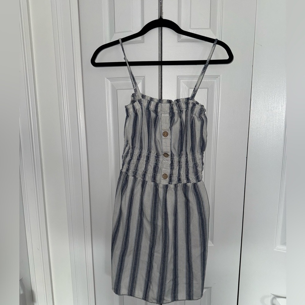 Cisono Blue and White Striped Dress size Medium